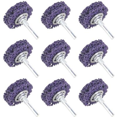 OEM Set Mit 9 Schleifscheiben – 50 Mm – Verschiedene Körnungen OEM Set Mit 9 Schleifscheiben – 50 Mm – Verschiedene Körnungen
