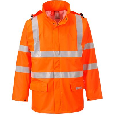 Portwest Regenjacke Hivis Fr Sealtex Orange S Portwest Regenjacke Hivis Fr Sealtex Orange S