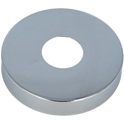 Tecuro - Hahnrosette (3/4) Ø 27 Mm X Ø 67 Mm X Höhe 13 Mm, Messing Verchromt Tecuro - Hahnrosette (3/4) Ø 27 Mm X Ø 67 Mm X Höhe 13 Mm, Messing Verchromt