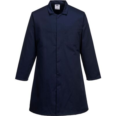 Portwest Herren-bluse Für Die Lebensmittelindustrie, 1 Tasche, Marine, Größe L Portwest Herren-bluse Für Die Lebensmittelindustrie, 1 Tasche, Marine, Größe L