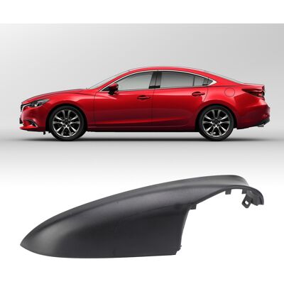 JUTE Schwarze Außenspiegelkappe Für Mazda 6 Atenza 2014-2017, Rechte Seite JUTE Schwarze Außenspiegelkappe Für Mazda 6 Atenza 2014-2017, Rechte Seite
