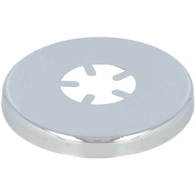 Tecuro Schubrosette (1/2) Ø 22 Mm X Ø 61 Mm X Höhe 20 Mm, Messing Verchromt Tecuro Schubrosette (1/2) Ø 22 Mm X Ø 61 Mm X Höhe 20 Mm, Messing Verchromt