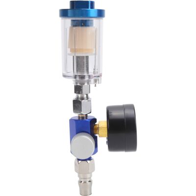 HEAT Druckluftpistole Mit Druckregler Und Manometer, Inline-wasser- Und Ölabscheiderfilter, Schmiersatz Für Luftkompressor HEAT Druckluftpistole Mit Druckregler Und Manometer, Inline-wasser- Und Ölabscheiderfilter, Schmiersatz Für Luftkompressor