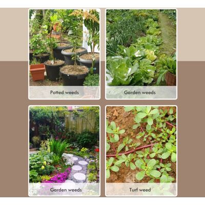 JUTE Manueller Unkrautschneider/wurzelzieher/gartenunkrautschneider, Schwarz, Ohne Dass Man Sich Bücken Muss. JUTE Manueller Unkrautschneider/wurzelzieher/gartenunkrautschneider, Schwarz, Ohne Dass Man Sich Bücken Muss.