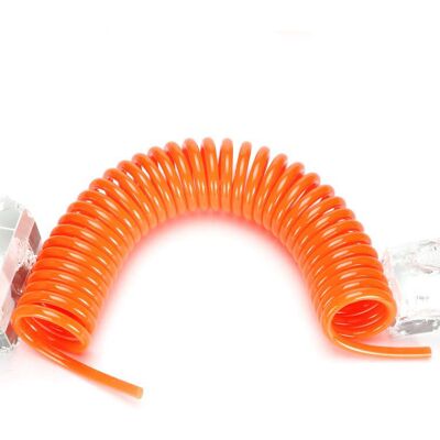 HEAT Spiral-luftschlauch, Pneumatische Leitung, Gute Abdichtung, Schnellkupplung Für Kompressorpumpe, 15 M / 49,21 Ft, 10 X 6,5 HEAT Spiral-luftschlauch, Pneumatische Leitung, Gute Abdichtung, Schnellkupplung Für Kompressorpumpe, 15 M / 49,21 Ft, 10 X 6,5