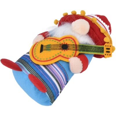 HEAT Zwergenpuppe, Niedlich, Weich, Glücksbringer, Farbecht, Festival-gnome Mit Musikinstrumenten, Ideal Als Halloween-dekoration Und Party-gitarrenjunge HEAT Zwergenpuppe, Niedlich, Weich, Glücksbringer, Farbecht, Festival-gnome Mit Musikinstrumenten, Ideal Als Halloween-dekoration Und Party-gitarrenjunge