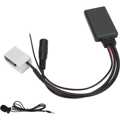 HEAT 12-poliger Bluetooth-aux-adapter Mit Integriertem Mikrofon, Freisprecheinrichtung Für Smartphones, Kompatibel Mit Den Autoradios Rcd210, Rcd300 Und Rcd310, Drahtlose Sprachanrufe HEAT 12-poliger Bluetooth-aux-adapter Mit Integriertem Mikrofon, Freisprecheinrichtung Für Smartphones, Kompatibel Mit Den Autoradios Rcd210, Rcd300 Und Rcd310, Drahtlose Sprachanrufe