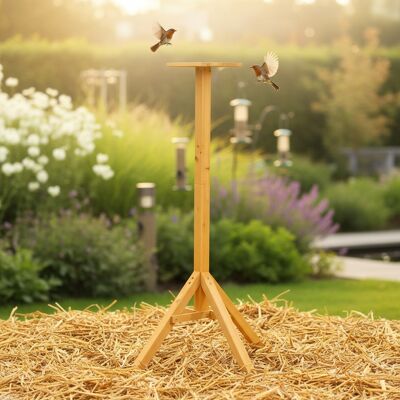 MELKO - 105CM Vogelhaus-Ständer - Holz MELKO - 105CM Vogelhaus-Ständer - Holz