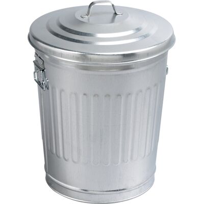 Guillouard - Verzinkter Stahl 30L Mülleimer - Amerikanischer Stil Guillouard - Verzinkter Stahl 30L Mülleimer - Amerikanischer Stil