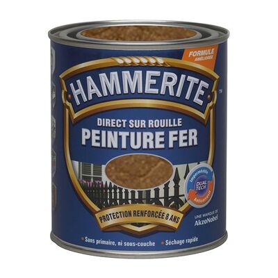 Hammerite Kupfer Hammered Metallfarbe - 0.75L - Farbe Hammerite Kupfer Hammered Metallfarbe - 0.75L - Farbe
