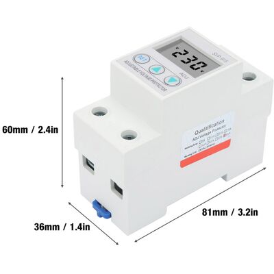 JUTE Svp-915 Lcd-bildschirm, Einphasig, Einstellbar, Automatische Rückstellung, Überspannungs- Und Unterspannungsschutz JUTE Svp-915 Lcd-bildschirm, Einphasig, Einstellbar, Automatische Rückstellung, Überspannungs- Und Unterspannungsschutz
