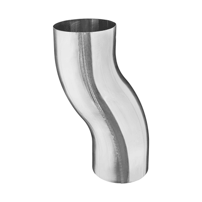 Gromo - Grömo® Verzinktes Sockelknie Etagenbogen 80/60 50280 Gromo - Grömo® Verzinktes Sockelknie Etagenbogen 80/60 50280