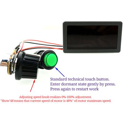 HEAT 6v-30v Digitalanzeige Led Dc-motor-drehzahlregler Pwm Stufenloser Drehzahlregler HEAT 6v-30v Digitalanzeige Led Dc-motor-drehzahlregler Pwm Stufenloser Drehzahlregler
