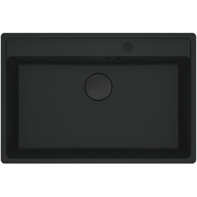 Franke Einbaubecken Maris Mrg 610-72 A Fragranit Black Matt - Black Collection Handbedienung Franke Einbaubecken Maris Mrg 610-72 A Fragranit Black Matt - Black Collection Handbedienung