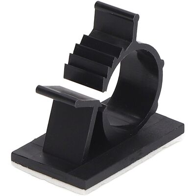 HEAT 100 Stück Kabelclips, Verstellbar, Selbstklebend, Wiederverwendbar, Aus Nylon Pa66, Kabelbinderhalter, Schwarz, Xy 1720 (17 X 20 Mm / 0,7 X 0,8 Zoll) HEAT 100 Stück Kabelclips, Verstellbar, Selbstklebend, Wiederverwendbar, Aus Nylon Pa66, Kabelbinderhalter, Schwarz, Xy 1720 (17 X 20 Mm / 0,7 X 0,8 Zoll)