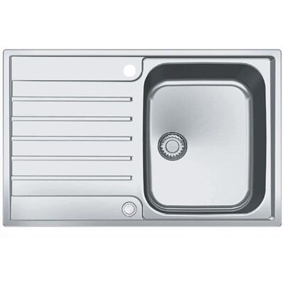 Franke Einbauspüle Argos Agx 211-78 Edelstahl Glatt Franke Einbauspüle Argos Agx 211-78 Edelstahl Glatt