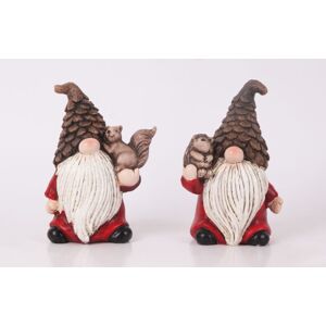 TRENDLINE Dekofigur Zwerg Polyresin 24 cm bunt 2-fach sortiert Weihnachtscharaktere TRENDLINE Dekofigur Zwerg Polyresin 24 cm bunt 2-fach sortiert Weihnachtscharaktere