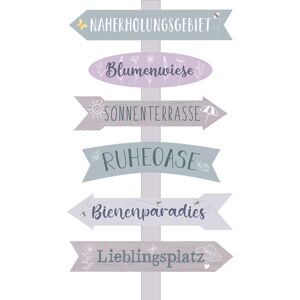 Spetebo - Holz Gartenschild h 76 cm - naherholungsgebiet - Deko Wegweiser mit Erdspieß - Gartendeko Plankenschild Gartenstecker Richtungsanzeiger Spetebo - Holz Gartenschild h 76 cm - naherholungsgebiet - Deko Wegweiser mit Erdspieß - Gartendeko Plankenschild Gartenstecker Richtungsanzeiger