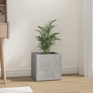 Pflanzgefäß Betongrau 40x40x40 Cm Holzwerkstoff Vidaxl Pflanzgefäß Betongrau 40x40x40 Cm Holzwerkstoff Vidaxl