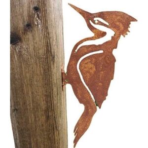 Gabrielle - Rostiges Metall Gartendekor, Vogelzaun, Outdoor-Kunststatue, Landhausgartendekor, Meterdekor, Silhouette, Ornament Gabrielle - Rostiges Metall Gartendekor, Vogelzaun, Outdoor-Kunststatue, Landhausgartendekor, Meterdekor, Silhouette, Ornament