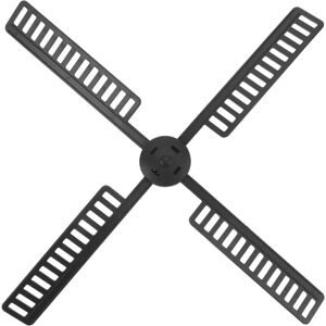 Solar-Garten-Windmühlen-Zubehör-Set, Kunststoff-Windmühle und Teile für die Außendekoration, wasserdicht, holländischer Stil, 41-Zoll-Flügel Solar-Garten-Windmühlen-Zubehör-Set, Kunststoff-Windmühle und Teile für die Außendekoration, wasserdicht, holländischer Stil, 41-Zoll-Flügel
