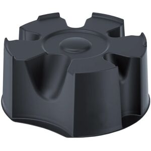 SPETEBO Standfuß in anthrazit für Regentonnen bis 240 l - ø 51 cm - Universal Sockel aus Kunststoff für runde Wassertanks - Regenwassertank Ständer