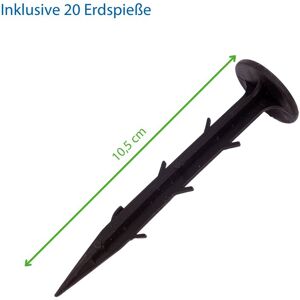 AQUARISTIKWELT24 Teichabdecknetz 6x6m Teichnetz Teichschutz Fischreiher Laubschutz Abdecknetz AQUARISTIKWELT24 Teichabdecknetz 6x6m Teichnetz Teichschutz Fischreiher Laubschutz Abdecknetz