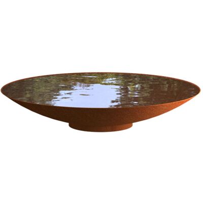 Adezz Wasserschale Rund Corten-stahl Rost Braun/orange Wasserspiel Verschiedene Größen 80x21 Cm Adezz Wasserschale Rund Corten-stahl Rost Braun/orange Wasserspiel Verschiedene Größen 80x21 Cm