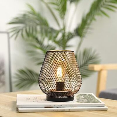 ENLENK Batteriebetriebene Led-laterne In Metallkäfig-form, Ideal Für Hochzeiten, Partys Und Veranstaltungen Auf Der Terrasse, Für Innen- Und Außenbereich ENLENK Batteriebetriebene Led-laterne In Metallkäfig-form, Ideal Für Hochzeiten, Partys Und Veranstaltungen Auf Der Terrasse, Für Innen- Und Außenbereich