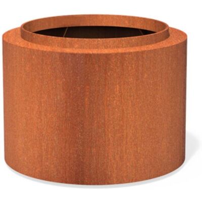 Adezz - Dipott Pflanzgefäß Topic Rund Aus Corten-stahl Pflanzkübel Ø 80 Cm Adezz - Dipott Pflanzgefäß Topic Rund Aus Corten-stahl Pflanzkübel Ø 80 Cm