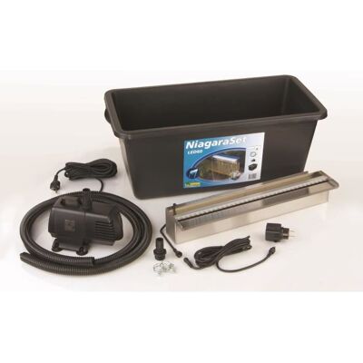 UBBINK Set Wasserfall Niagara 60 Led, Pumpe 3900 L/h, 65 L Becken UBBINK Set Wasserfall Niagara 60 Led, Pumpe 3900 L/h, 65 L Becken