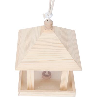 HEAT Hängendes Vogelnest, Hölzernes Vogelfutterhaus Und Nistkasten, Gartendekoration, Baumschmuck, Diy-zubehör. HEAT Hängendes Vogelnest, Hölzernes Vogelfutterhaus Und Nistkasten, Gartendekoration, Baumschmuck, Diy-zubehör.