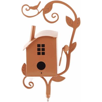 HEAT Vogelhaus Aus Metall Mit Pfosten, Vogelhaus Aus Antikem Metall, Gartendekoration, Landhausstil, Kolibri-vogelhauspfähle, Vogelhaus Aus Antikem Metall HEAT Vogelhaus Aus Metall Mit Pfosten, Vogelhaus Aus Antikem Metall, Gartendekoration, Landhausstil, Kolibri-vogelhauspfähle, Vogelhaus Aus Antikem Metall