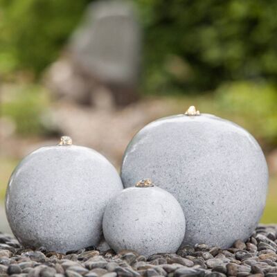 Heissner Gartenbrunnen Saphira - LED, grau Heissner Gartenbrunnen Saphira - LED, grau