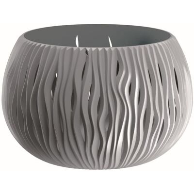 Led Leds - Nike Dsk -vase Mit Tridimensionaler Prosperplast -dekoration - Darkgrey48xh30 Cm - Darkgrey Led Leds - Nike Dsk -vase Mit Tridimensionaler Prosperplast -dekoration - Darkgrey48xh30 Cm - Darkgrey