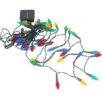 HEAT Solarbetriebene Lichterkette In Erdbeerform, Wasserdicht, Mit Batteriefach, Für Den Garten – Ideal Für Weihnachten HEAT Solarbetriebene Lichterkette In Erdbeerform, Wasserdicht, Mit Batteriefach, Für Den Garten – Ideal Für Weihnachten