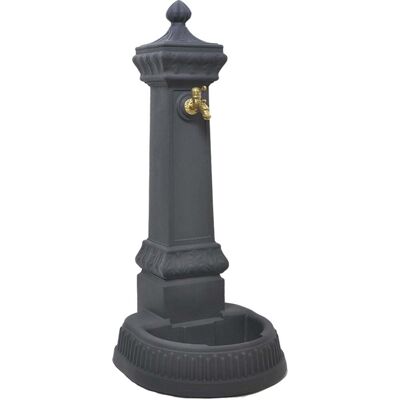Monacis - Brunnen 'brera' Aus Harz Für Den Außenbereich Und Garten Made In Italy 120 Cm -impruneta Farbe Monacis - Brunnen 'brera' Aus Harz Für Den Außenbereich Und Garten Made In Italy 120 Cm -impruneta Farbe