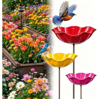 OEM Vogeltränke – 3-teilig – Gartenfutterhaus – Vogeltränken – Vogeltränke Mit Ständer – Vogeltränke – Gartendekoration Für Vögel – Für Garten, Rasen Und Terrasse – Mehrfarbig OEM Vogeltränke – 3-teilig – Gartenfutterhaus – Vogeltränken – Vogeltränke Mit Ständer – Vogeltränke – Gartendekoration Für Vögel – Für Garten, Rasen Und Terrasse – Mehrfarbig