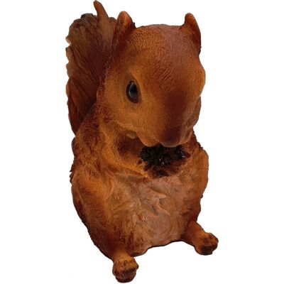 Fd - Figurendiscounter Eichhörnchen Dekofigur Braun 14x7x14cm Polyresin Wetterfest Fd - Figurendiscounter Eichhörnchen Dekofigur Braun 14x7x14cm Polyresin Wetterfest