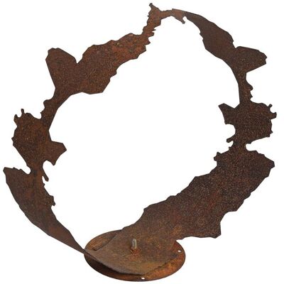 Estexo - Dekofigur Gartendeko Edelrost Skulptur Gartenskulptur Rost Figur Dekoration Deko 48 Cm Estexo - Dekofigur Gartendeko Edelrost Skulptur Gartenskulptur Rost Figur Dekoration Deko 48 Cm