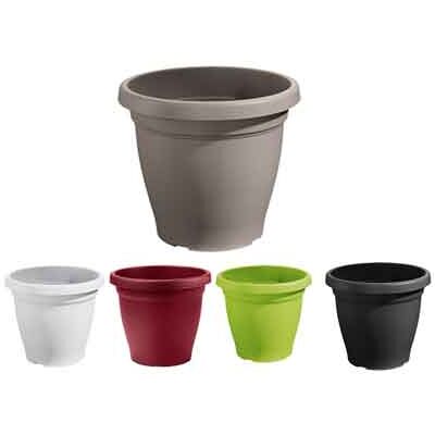 OEM Vase "verone" Ø 40x32h Cm - Farbe Anthrazit OEM Vase "verone" Ø 40x32h Cm - Farbe Anthrazit