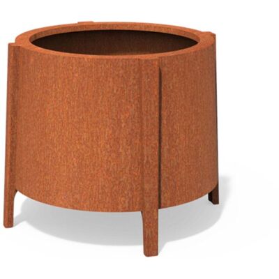 Adezz - Dipott Pflanzgefäß Botan Rund Aus Corten-stahl Pflanzkübel Ø 80 Cm Adezz - Dipott Pflanzgefäß Botan Rund Aus Corten-stahl Pflanzkübel Ø 80 Cm