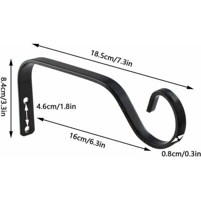 OEM Hängehaken Für Pflanzen Im Innen- Und Außenbereich – 2er-set, Aus Robustem, Verzinktem Stahl, Ideal Für Balkone, Gärten, Wohnzimmer Und Innenhöfe OEM Hängehaken Für Pflanzen Im Innen- Und Außenbereich – 2er-set, Aus Robustem, Verzinktem Stahl, Ideal Für Balkone, Gärten, Wohnzimmer Und Innenhöfe