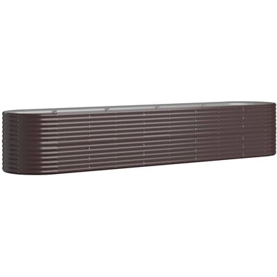 vidaXL Braune Gartenpflanzgefäß 368x80x68 cm - Gartenpflanzer vidaXL Braune Gartenpflanzgefäß 368x80x68 cm - Gartenpflanzer