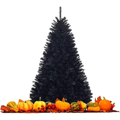 Costway Sapin De Noël Artificiel 180cm Avec 1036 Branches Aiguilles En Pvc Avec Support En Métal Pliable, Arbre D’épicéa Décoration De Vacances Costway Sapin De Noël Artificiel 180cm Avec 1036 Branches Aiguilles En Pvc Avec Support En Métal Pliable, Arbre D’épicéa Décoration De Vacances