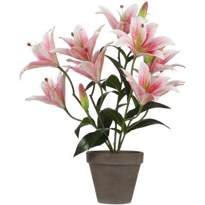 Mica Decorations Tigerlilie Kunstpflanze in Grau - 47cm Mica Decorations Tigerlilie Kunstpflanze in Grau - 47cm