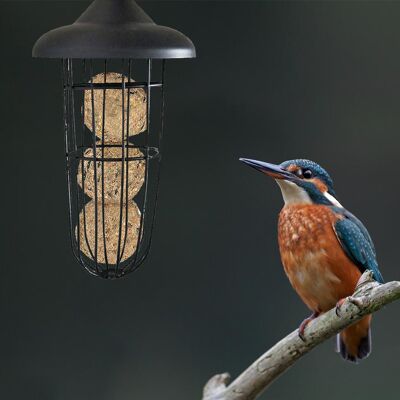 JUTE Hängender Vogelfutterspender Für Den Außenbereich, Vogelfutterspender Aus Metall JUTE Hängender Vogelfutterspender Für Den Außenbereich, Vogelfutterspender Aus Metall