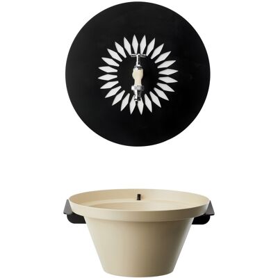 AQUAJET Aquapoint Wandbrunnen Daisy Ivory Gartenbrunnen AQUAJET Aquapoint Wandbrunnen Daisy Ivory Gartenbrunnen