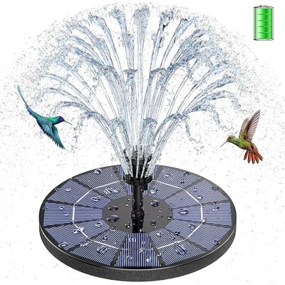 OEM Aisitin 3,5w Solar-gartenbrunnen Für Den Außenbereich Mit Eingebautem 1500mah Akku, Schwimmender Solarbrunnen Mit 6 Düsen, Ideal Für Kleine Teiche, Vogeltränken Und Gartendekoration (1 Stück) OEM Aisitin 3,5w Solar-gartenbrunnen Für Den Außenbereich Mit Eingebautem 1500mah Akku, Schwimmender Solarbrunnen Mit 6 Düsen, Ideal Für Kleine Teiche, Vogeltränken Und Gartendekoration (1 Stück)