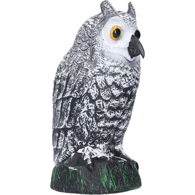 HEAT Vogelscheuche Aus Plastik, Künstliche Eule, Gartendekoration, Schädlingsbekämpfung, Vogelabwehr, 1022 HEAT Vogelscheuche Aus Plastik, Künstliche Eule, Gartendekoration, Schädlingsbekämpfung, Vogelabwehr, 1022